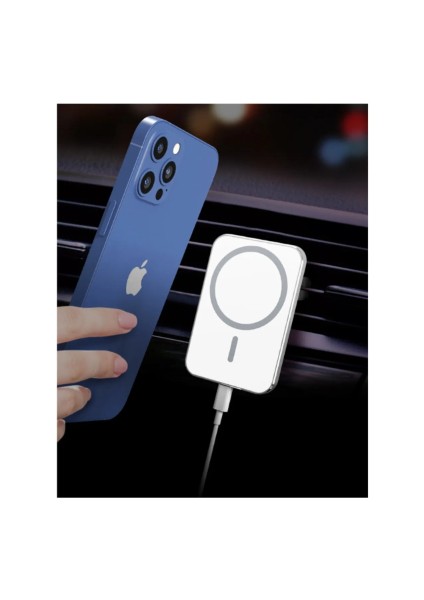 Apple iPhone 12-13-14-15 Pro/max Uyumlu Magsafe Kablosuz Manyetik Araç Şarj Cihazı 15 W Oto Telefon Tutucu indirimleri