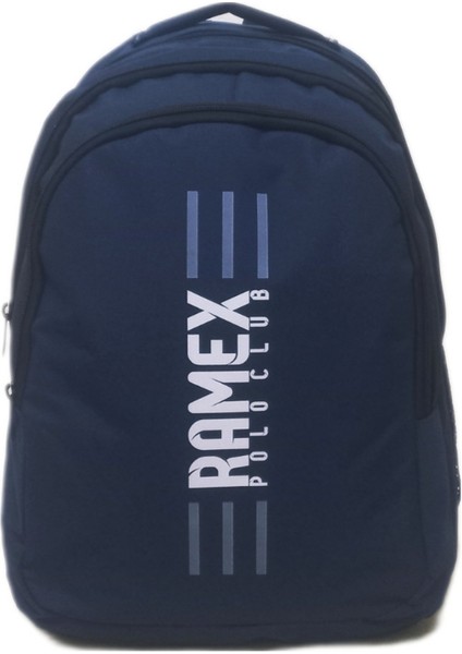 Unisex Koyu Mavi Sırt Çantası Büyük Boy Seyahat Okul Çantası Su Itici Spor Çantası 45X30X15CM 24LT+Anahtarlık Hediye fiyatları