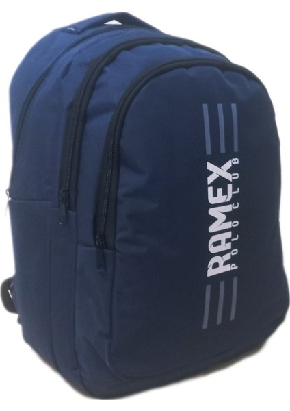 Unisex Koyu Mavi Sırt Çantası Büyük Boy Seyahat Okul Çantası Su Itici Spor Çantası 45X30X15CM 24LT+Anahtarlık Hediye modelleri