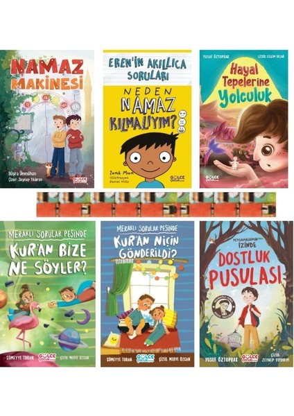 Namaz Makinesi / Erenin Akıllıca Soruları / Kuran Bize Ne Söyler / Kuran Niçin Gönderildi (6 Kitap)