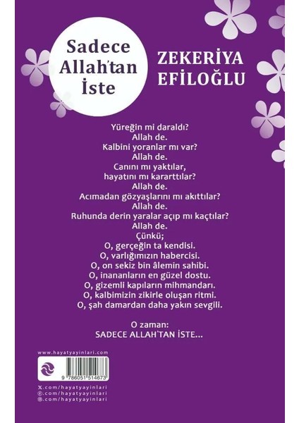 Sadece Allah’tan Iste - Zekeriya Efiloğlu