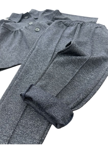 Dört Düğmeli Ceket Pantolon Çocuk Takım fırsatları