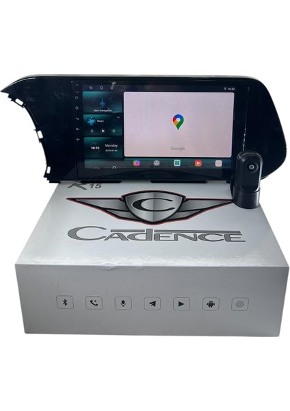 Hyundai I20 Bayon 2021-2024 Cadence R15 (Dvr Kayıt Cihazı Hediye) Pro Oem Multimedia
