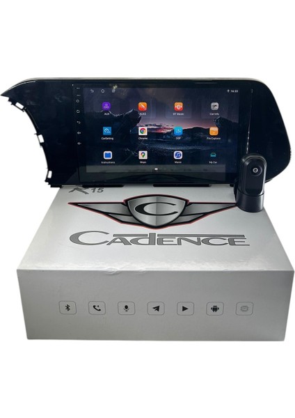 Hyundai I20 Bayon 2021-2024 Cadence R15 (Dvr Kayıt Cihazı Hediye) Pro Oem Multimedia fırsatları