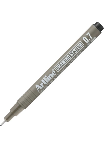 | Drawing System 237 Teknik Çizim Kalemi, 0.7 Mm, Siyah, Teknik ve Hassas Çizimler Için