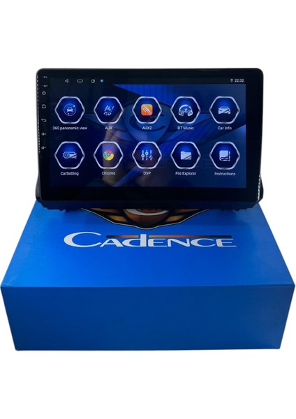 Sandero-Taliant 2021 Cadence 6-128 (Sim Kartlı) 360 Cam Destekli Pro Oem Multimedia