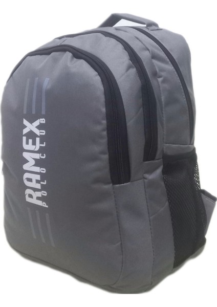 Unisex Gri Sırt Çantası Büyük Boy Seyahat Okul Çantası Su Itici Spor Çantası 45X30X15CM 24LT+ Seçtiğiniz Anahtarlık Hediye fırsatları