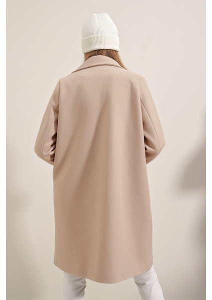 9085 Kaşe Kaban - D.kahve indirimleri