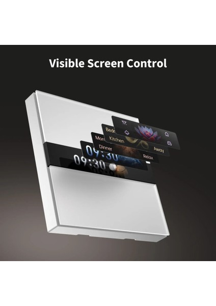 Ekranlı Kontrol Anahtarı V1 WS-K02D (Apple Home Destekli)
