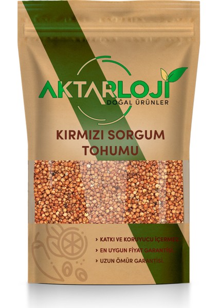 4'lü 50 'şer Gram Glutensiz Sorgum Paketi Beyaz Sorgum Tane ve Un + Kırmızı Tane ve Un Toplam 200 gr modelleri