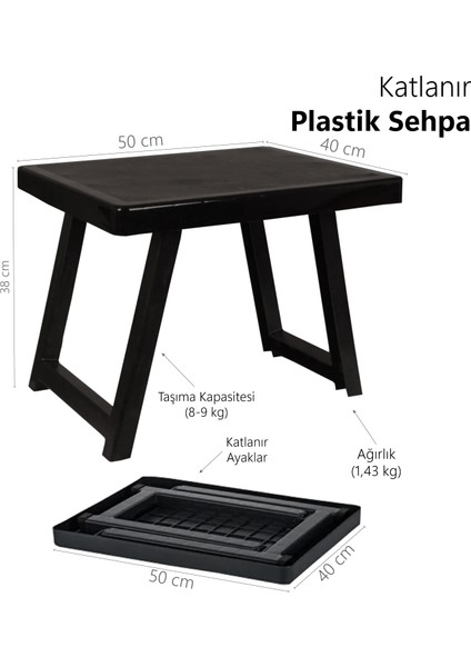 Kamp Masası / Katlanır Masa - Katlanır Sehpa