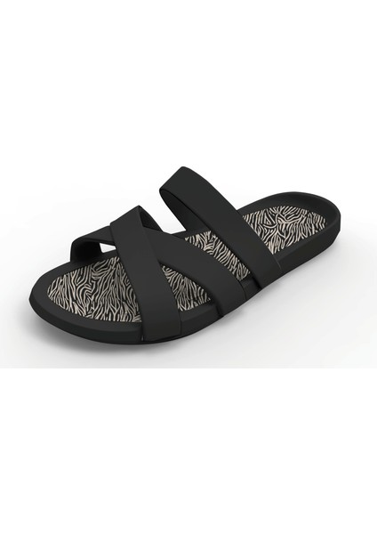 Nabaiji Kadın Havuz Terliği - Siyah - Slap 500