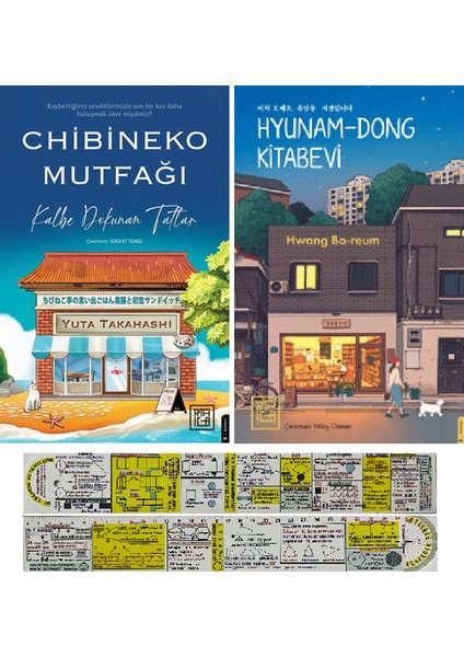 Chibineko Mutfağı / Hyunam. Dong Kitabevi 2 Kitap Set (Matematik Öğreten Cetvel)