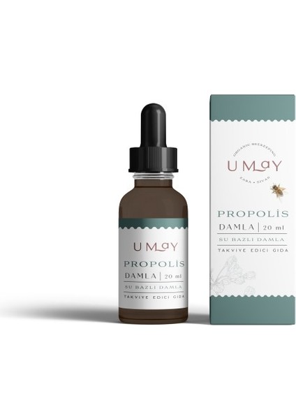 Propolis Damla 20ml (Su Bazlı)