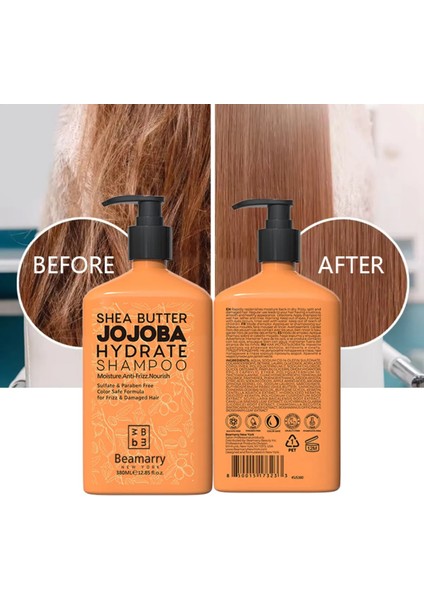 Kabarma Saç Bakım Kremi 380 ml Shea Butter Jojoba