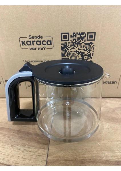 Çaysever Robotea Pro Silver Renkli Cam Demlik Grubu Orijinal Yedek Parça