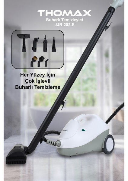 Çok Fonksiyonlu Buharlı Temizleyici Buharlı Temizlik 2000 Watt 1.9lt indirimleri