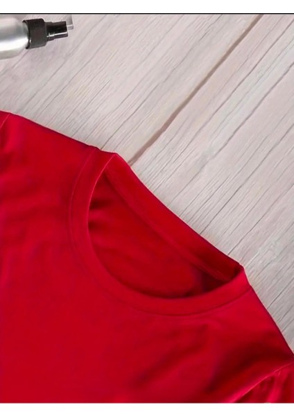 Yan Yana Papatya Desenli Basic T-Shirt modelleri