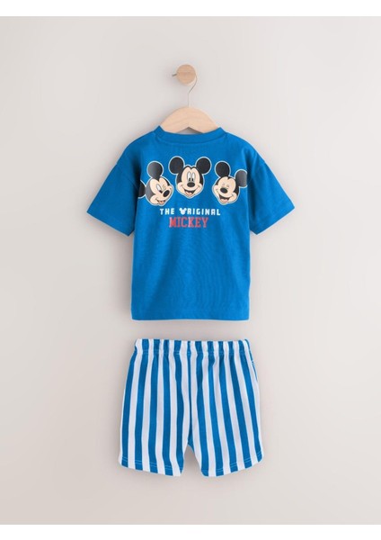 Erkek Çocuk Mickey Çizgili Şortlu Takım fiyatları