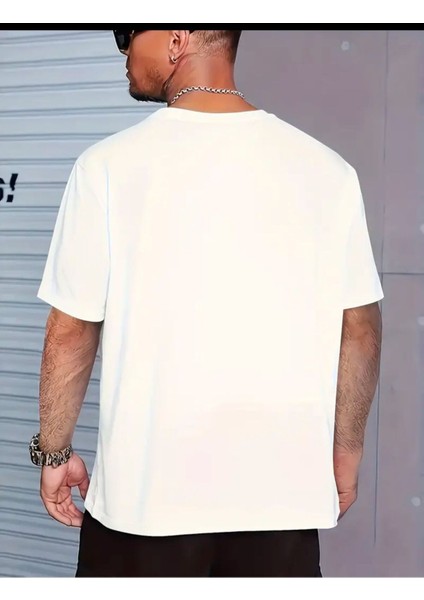 Göğüs Baskılı Basic T-Shirt fiyatları