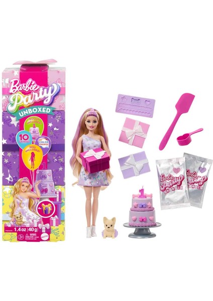 Parti Paketi Minik Dostumun Doğum Günü Serisi JFG68 - Mor Kutu JFG70