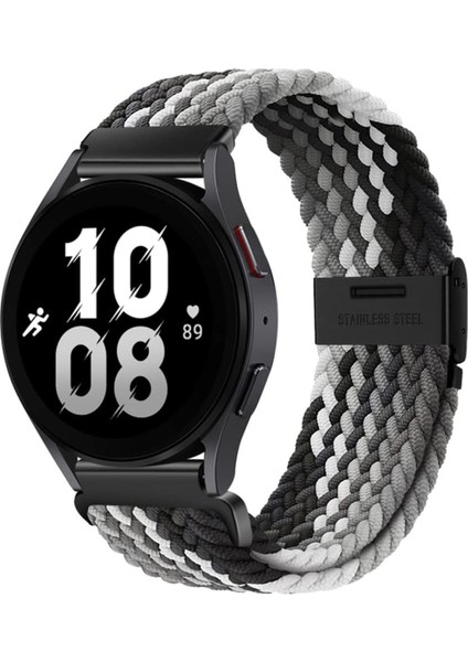 Huawei Watch 3 Gt Gt2 GT2E Gt3 Gt4 Gt5 Pro Se Elite 46MM Uyumlu 22MM Metal Klipsli Örgü Kordon