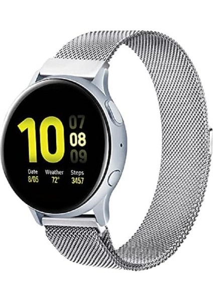 Huawei Watch 3 Gt Gt2 GT2E Gt3 Gt4 Gt5 Pro Se Elite 46MM Uyumlu 22MM Metal Örğü Hasır Manyetik Kordon