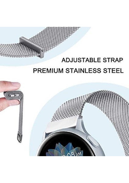 Huawei Watch 3 Gt Gt2 GT2E Gt3 Gt4 Gt5 Pro Se Elite 46MM Uyumlu 22MM Metal Örğü Hasır Manyetik Kordon fırsatları