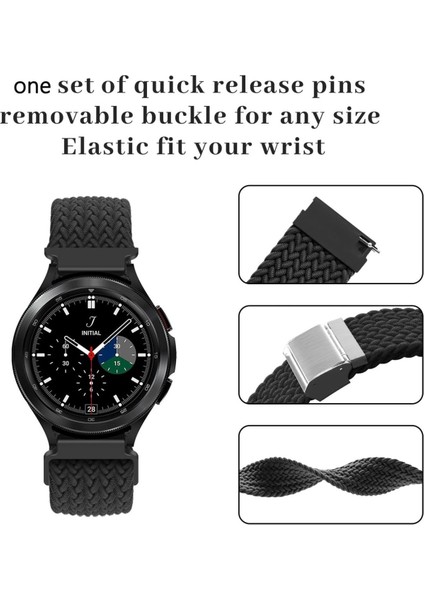 Huawei Watch 3 Gt Gt2 GT2E Gt3 Gt4 Gt5 Pro Se Elite 46MM Uyumlu 22MM Metal Klipsli Örgü Kordon fiyatları