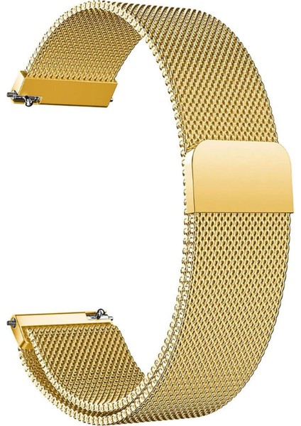 Xiaomi Watch S1-S1 Active/s2/s3/mi Watch Uyumlu 22MM Metal Örğü Hasır Manyetik Kordon