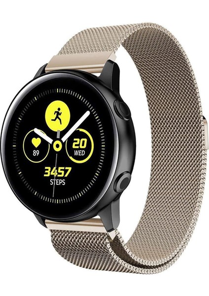 Huawei Watch 3 Gt Gt2 GT2E Gt3 Gt4 Gt5 Pro Se Elite 46MM Uyumlu 22MM Metal Örğü Hasır Manyetik Kordon
