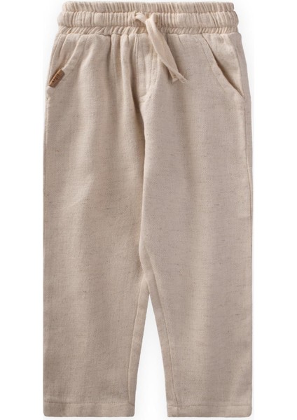 Keten Pantolon 1-7 Yaş Naturel