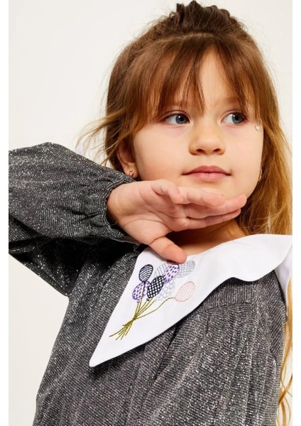 Kız Çocuk Simli Elbise fiyatları