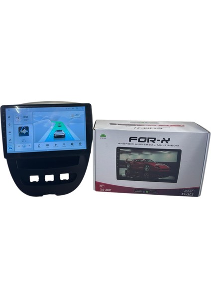 Peugeot 107 2005-2014 Forx 2-32 Yeni Seri Işlemcili Pro Oem Multimedia