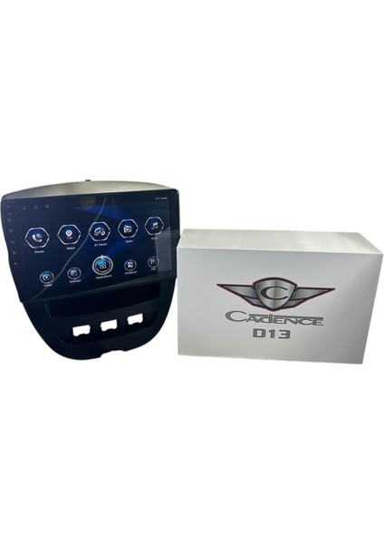 Peugeot 107 2005-2014 Cadence D13 Yeni Seri Işlemcili Pro Oem Multimedia