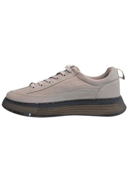 Softshell Deri Karışımlı Erkek Sneaker Bej fiyatları