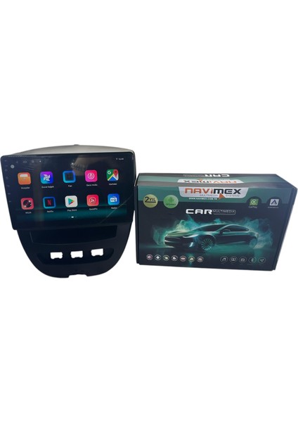 Peugeot 107 2005-2014 Navimex Samsung Işlemcili (Fanlı) Profesyonel Oem Multimedia fiyatları
