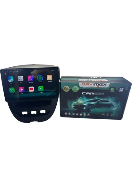 Peugeot 107 2005-2014 Navimex Samsung Işlemcili (Fanlı) Profesyonel Oem Multimedia modelleri