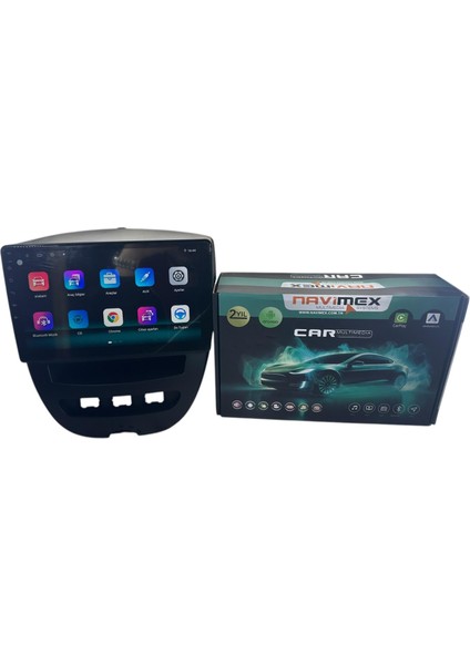 Peugeot 107 2005-2014 Navimex Samsung Işlemcili (Fanlı) Profesyonel Oem Multimedia fırsatları