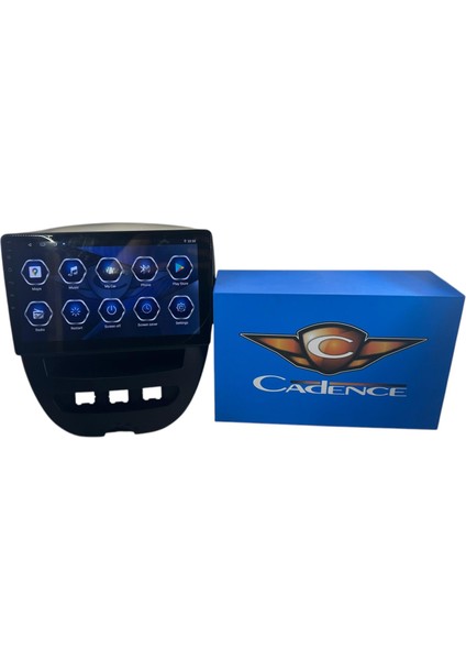 Peugeot 107 2005-2014 Cadence 6-128 (Sim Kartlı) 360 Cam Destekli Pro Oem Multimedia