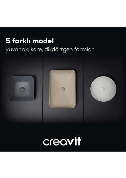 UL060 Ultra Tezgah Üstü Çanak 40X60 cm Lavabo Mat Siyah fırsatları