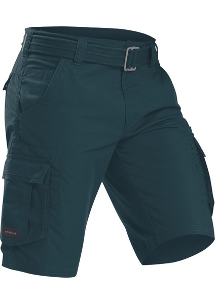 Forclaz Erkek Outdoor Trekking Kargo Şort - Travel 500