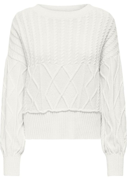 Onlkaya Lıfe Ls Loose Cable Oneck cc Knt