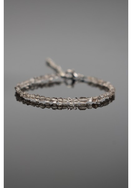 Herkimer Kuvars Doğal Taş Bileklik 3 mm fiyatları