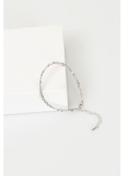 Herkimer Kuvars Doğal Taş Bileklik 3 mm fırsatları