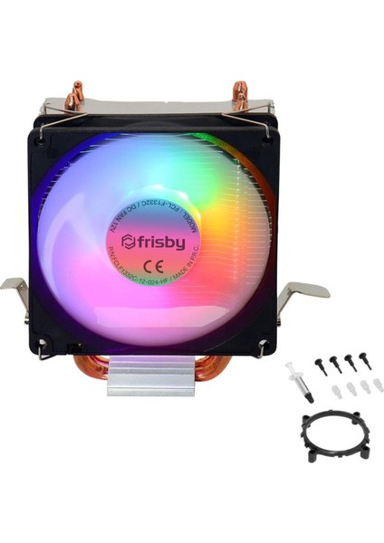 Frısby FCL-F1332C Intel 1366/115X/1200/1700-AMD Am2/am2+/am3/am4/am5 Cpu Fanı