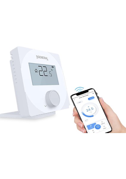 Aruna HT25S Rf Smart Wi-Fi Kablosuz Akıllı Oda Termostatı Tuya Destekli