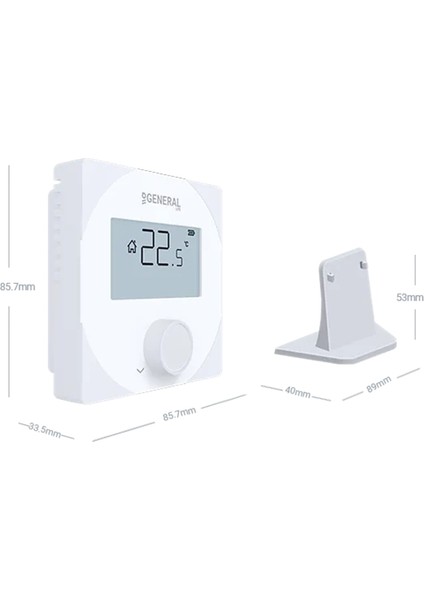 Aruna HT25S Rf Smart Wi-Fi Kablosuz Akıllı Oda Termostatı Tuya Destekli