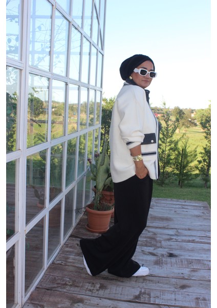 Kot Detay Angora Bomber Ceket fiyatları