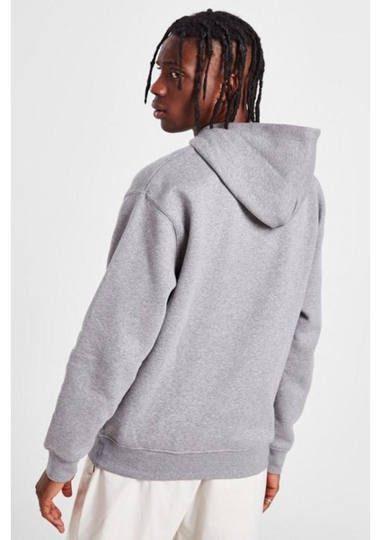 Jordan Ess Fleece Pullover Hoodie Erkek Gri Spor Sweatshirt modelleri